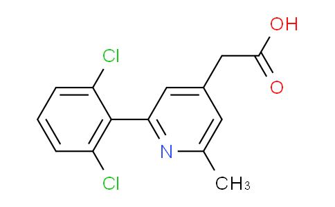 AM31514 | 1361667-57-3 | 2-(2,6-Dichlorophenyl)-6-methylpyridine-4-acetic acid