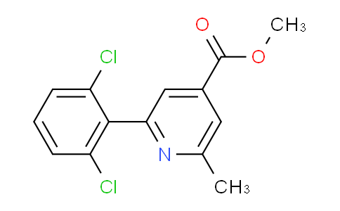 Methyl 2-(2,6-dichlorophenyl)-6-methylisonicotinate