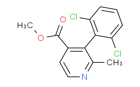 AM31536 | 1361544-53-7 | Methyl 3-(2,6-dichlorophenyl)-2-methylisonicotinate