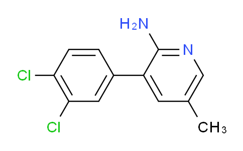 AM31542 | 1340137-09-8 | 2-Amino-3-(3,4-dichlorophenyl)-5-methylpyridine