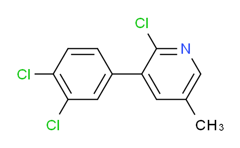 AM31553 | 1361728-08-6 | 2-Chloro-3-(3,4-dichlorophenyl)-5-methylpyridine