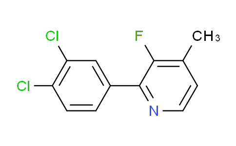 AM31558 | 1361608-62-9 | 2-(3,4-Dichlorophenyl)-3-fluoro-4-methylpyridine