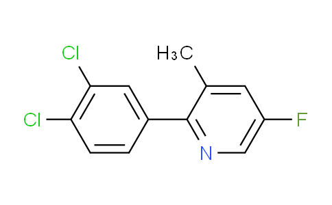 AM31561 | 1361546-24-8 | 2-(3,4-Dichlorophenyl)-5-fluoro-3-methylpyridine