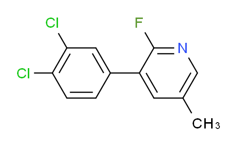 AM31564 | 1361728-45-1 | 3-(3,4-Dichlorophenyl)-2-fluoro-5-methylpyridine
