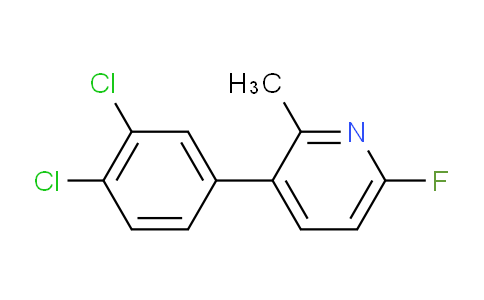 AM31566 | 1361655-66-4 | 3-(3,4-Dichlorophenyl)-6-fluoro-2-methylpyridine
