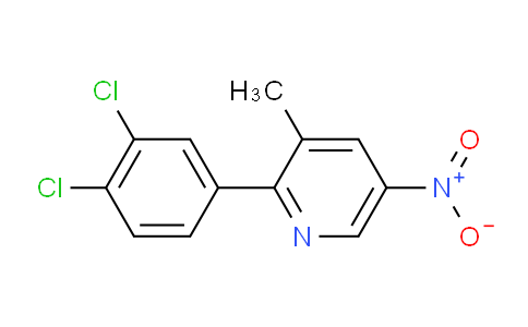 AM31576 | 1361656-08-7 | 2-(3,4-Dichlorophenyl)-3-methyl-5-nitropyridine