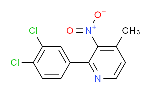 AM31577 | 1361826-84-7 | 2-(3,4-Dichlorophenyl)-4-methyl-3-nitropyridine