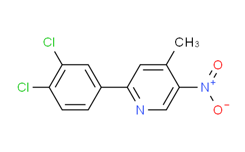 AM31578 | 1361760-51-1 | 2-(3,4-Dichlorophenyl)-4-methyl-5-nitropyridine