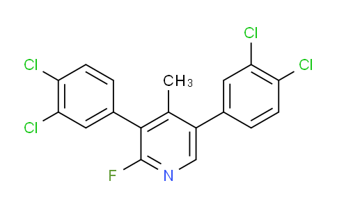 AM31595 | 1361844-31-6 | 3,5-Bis(3,4-dichlorophenyl)-2-fluoro-4-methylpyridine