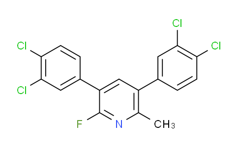 AM31596 | 1361682-08-7 | 3,5-Bis(3,4-dichlorophenyl)-2-fluoro-6-methylpyridine