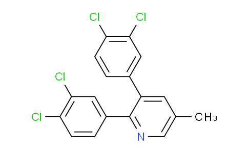 2,3-Bis(3,4-dichlorophenyl)-5-methylpyridine