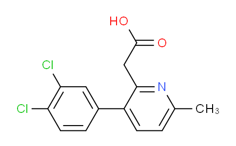 AM31612 | 1361823-20-2 | 3-(3,4-Dichlorophenyl)-6-methylpyridine-2-acetic acid