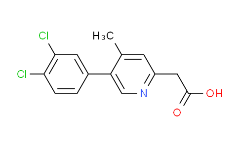 AM31614 | 1361701-74-7 | 5-(3,4-Dichlorophenyl)-4-methylpyridine-2-acetic acid