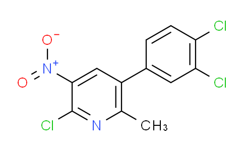 AM31619 | 1361823-34-8 | 2-Chloro-5-(3,4-dichlorophenyl)-6-methyl-3-nitropyridine