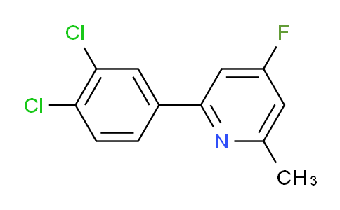 AM31643 | 1361471-46-6 | 2-(3,4-Dichlorophenyl)-4-fluoro-6-methylpyridine