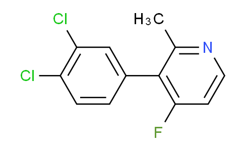 AM31644 | 1361705-67-0 | 3-(3,4-Dichlorophenyl)-4-fluoro-2-methylpyridine
