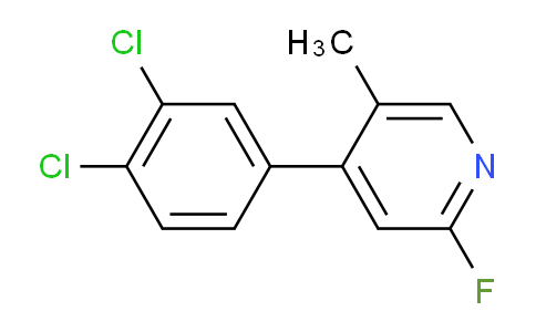 AM31646 | 1361742-72-4 | 4-(3,4-Dichlorophenyl)-2-fluoro-5-methylpyridine