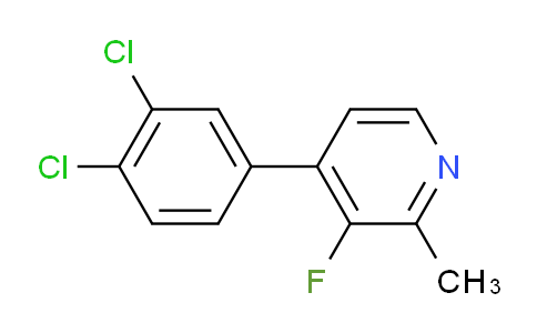 AM31648 | 1361610-50-5 | 4-(3,4-Dichlorophenyl)-3-fluoro-2-methylpyridine