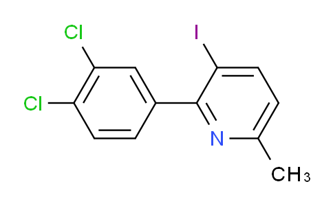 AM31649 | 1361743-25-0 | 2-(3,4-Dichlorophenyl)-3-iodo-6-methylpyridine