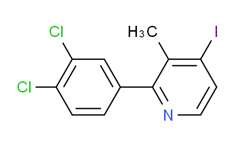AM31650 | 1361547-14-9 | 2-(3,4-Dichlorophenyl)-4-iodo-3-methylpyridine