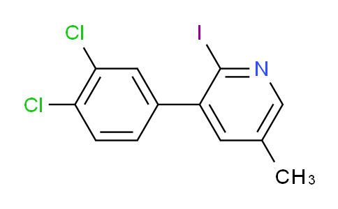 AM31654 | 1361865-82-8 | 3-(3,4-Dichlorophenyl)-2-iodo-5-methylpyridine