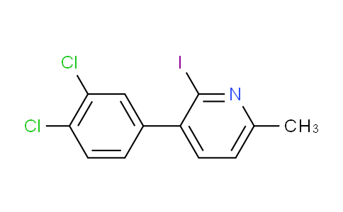 AM31655 | 1361831-27-7 | 3-(3,4-Dichlorophenyl)-2-iodo-6-methylpyridine