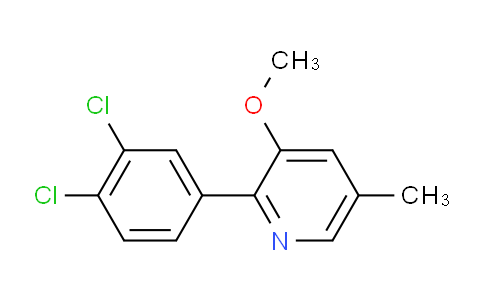 AM31663 | 1361872-06-1 | 2-(3,4-Dichlorophenyl)-3-methoxy-5-methylpyridine
