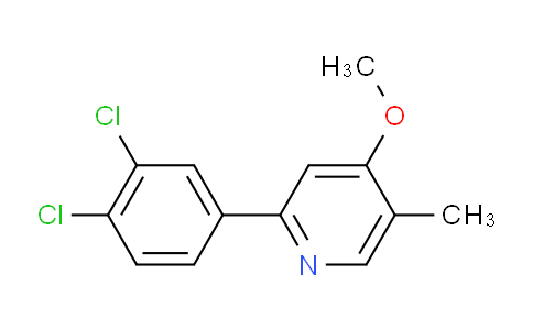 AM31666 | 1361547-59-2 | 2-(3,4-Dichlorophenyl)-4-methoxy-5-methylpyridine