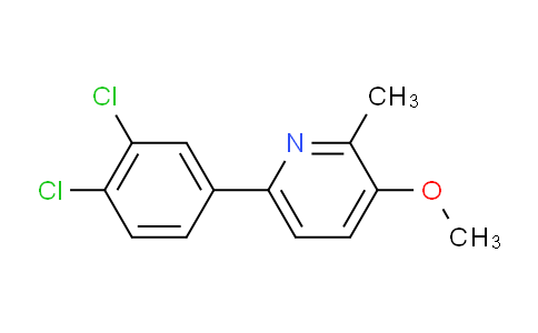 AM31673 | 1361747-23-0 | 6-(3,4-Dichlorophenyl)-3-methoxy-2-methylpyridine