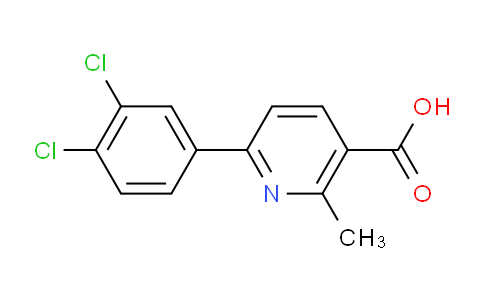 AM31689 | 1361848-62-5 | 6-(3,4-Dichlorophenyl)-2-methylnicotinic acid