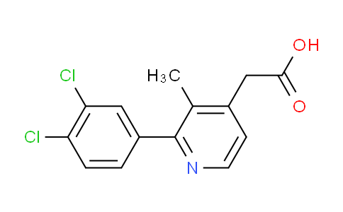 AM31690 | 1361747-32-1 | 2-(3,4-Dichlorophenyl)-3-methylpyridine-4-acetic acid