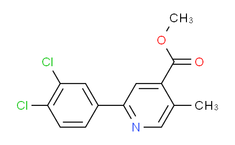 Methyl 2-(3,4-dichlorophenyl)-5-methylisonicotinate