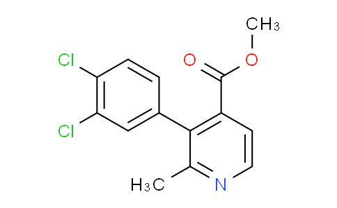 Methyl 3-(3,4-dichlorophenyl)-2-methylisonicotinate