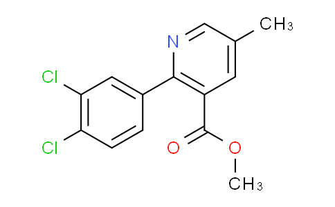 Methyl 2-(3,4-dichlorophenyl)-5-methylnicotinate