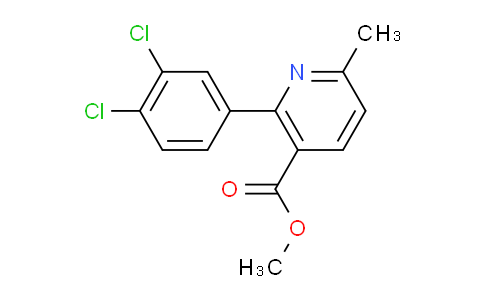 Methyl 2-(3,4-dichlorophenyl)-6-methylnicotinate