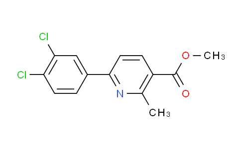 Methyl 6-(3,4-dichlorophenyl)-2-methylnicotinate