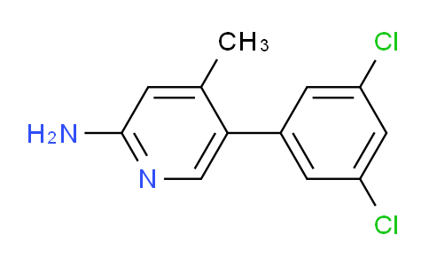 AM31705 | 1361647-21-3 | 2-Amino-5-(3,5-dichlorophenyl)-4-methylpyridine