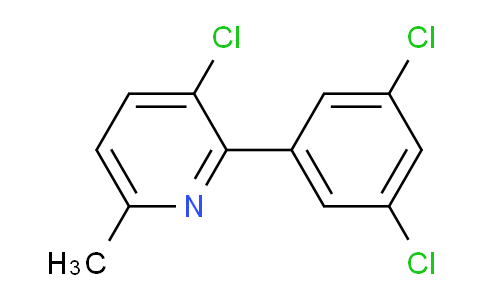 3-Chloro-2-(3,5-dichlorophenyl)-6-methylpyridine