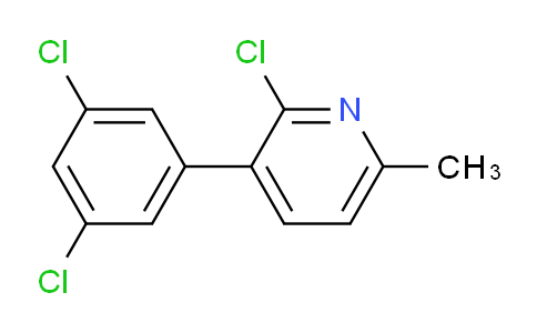 2-Chloro-3-(3,5-dichlorophenyl)-6-methylpyridine