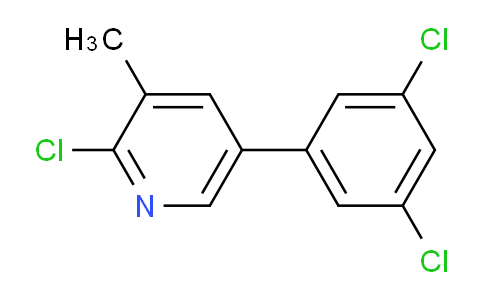 2-Chloro-5-(3,5-dichlorophenyl)-3-methylpyridine