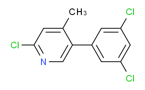 2-Chloro-5-(3,5-dichlorophenyl)-4-methylpyridine