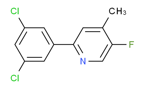 AM31731 | 1361720-40-2 | 2-(3,5-Dichlorophenyl)-5-fluoro-4-methylpyridine