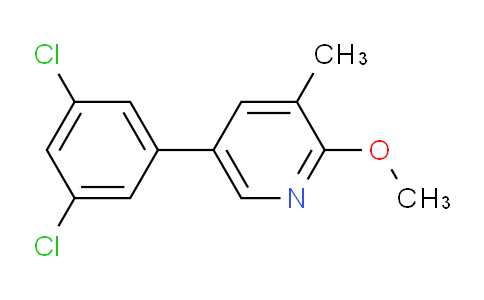 AM31748 | 1361648-82-9 | 5-(3,5-Dichlorophenyl)-2-methoxy-3-methylpyridine