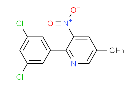 AM31754 | 1361847-49-5 | 2-(3,5-Dichlorophenyl)-5-methyl-3-nitropyridine