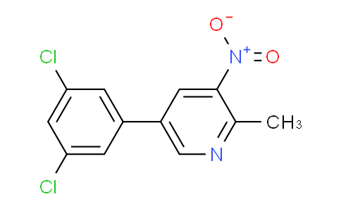 AM31758 | 1361720-69-5 | 5-(3,5-Dichlorophenyl)-2-methyl-3-nitropyridine