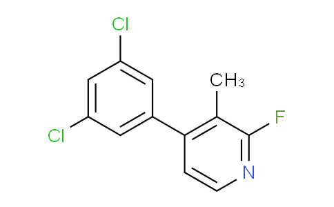 AM31820 | 1361830-16-1 | 4-(3,5-Dichlorophenyl)-2-fluoro-3-methylpyridine