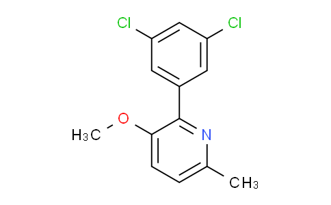AM31839 | 1361705-04-5 | 2-(3,5-Dichlorophenyl)-3-methoxy-6-methylpyridine