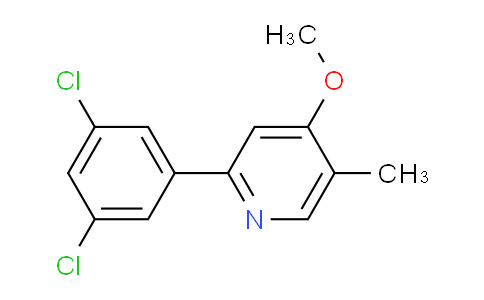 AM31841 | 1361506-77-5 | 2-(3,5-Dichlorophenyl)-4-methoxy-5-methylpyridine