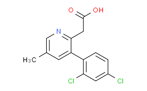 AM31888 | 1361676-70-1 | 3-(2,4-Dichlorophenyl)-5-methylpyridine-2-acetic acid