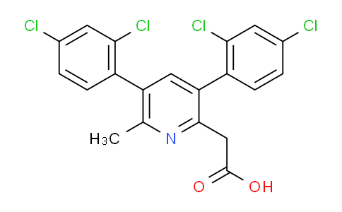 AM31894 | 1361709-32-1 | 3,5-Bis(2,4-dichlorophenyl)-6-methylpyridine-2-acetic acid